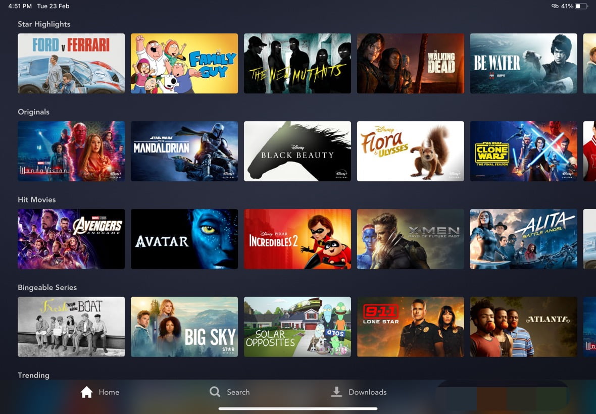 … the Singapore version of Disney+