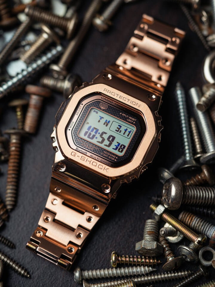 Casio GMW-B5000GD-4DR in rose gold
