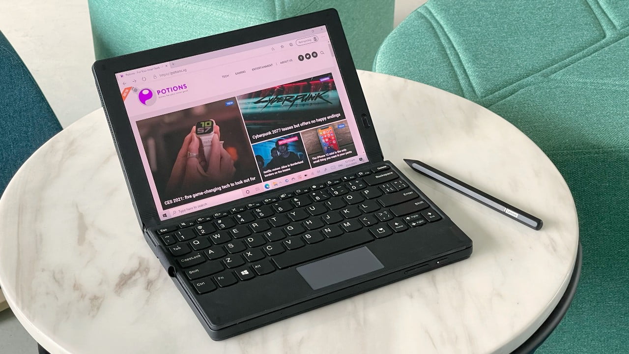 The Lenovo ThinkPad X1 Fold is a classic ThinkPad, but a tad cooler