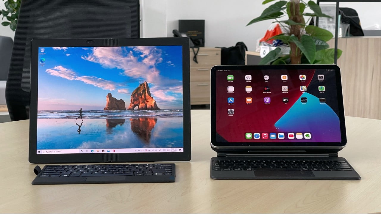 The Lenovo ThinkPad X1 Fold will inevitably be compared to an iPad