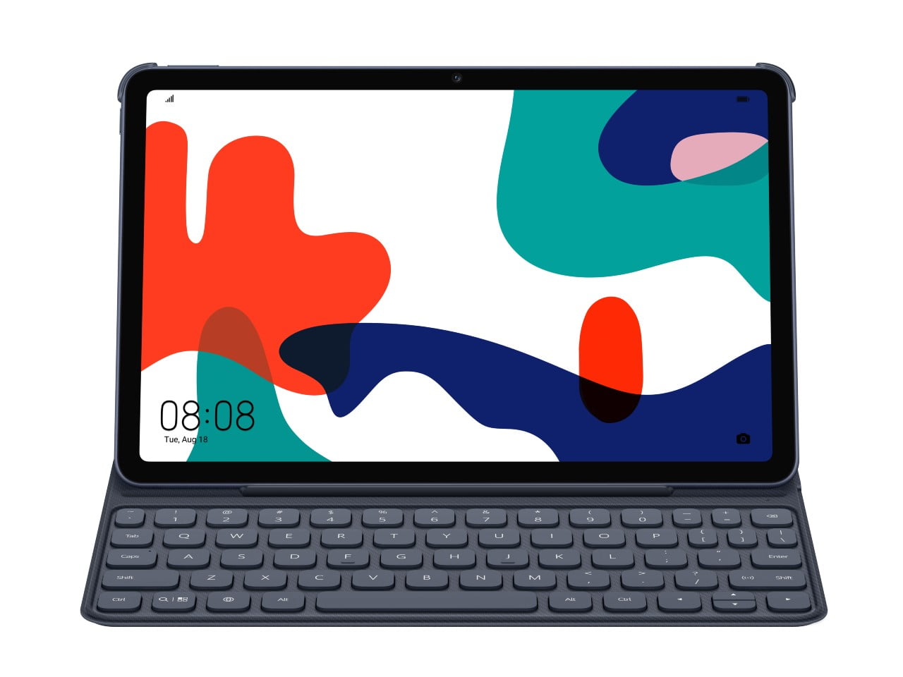 The MatePad is compatible with the optional Smart Keyboard. Image: Huawei