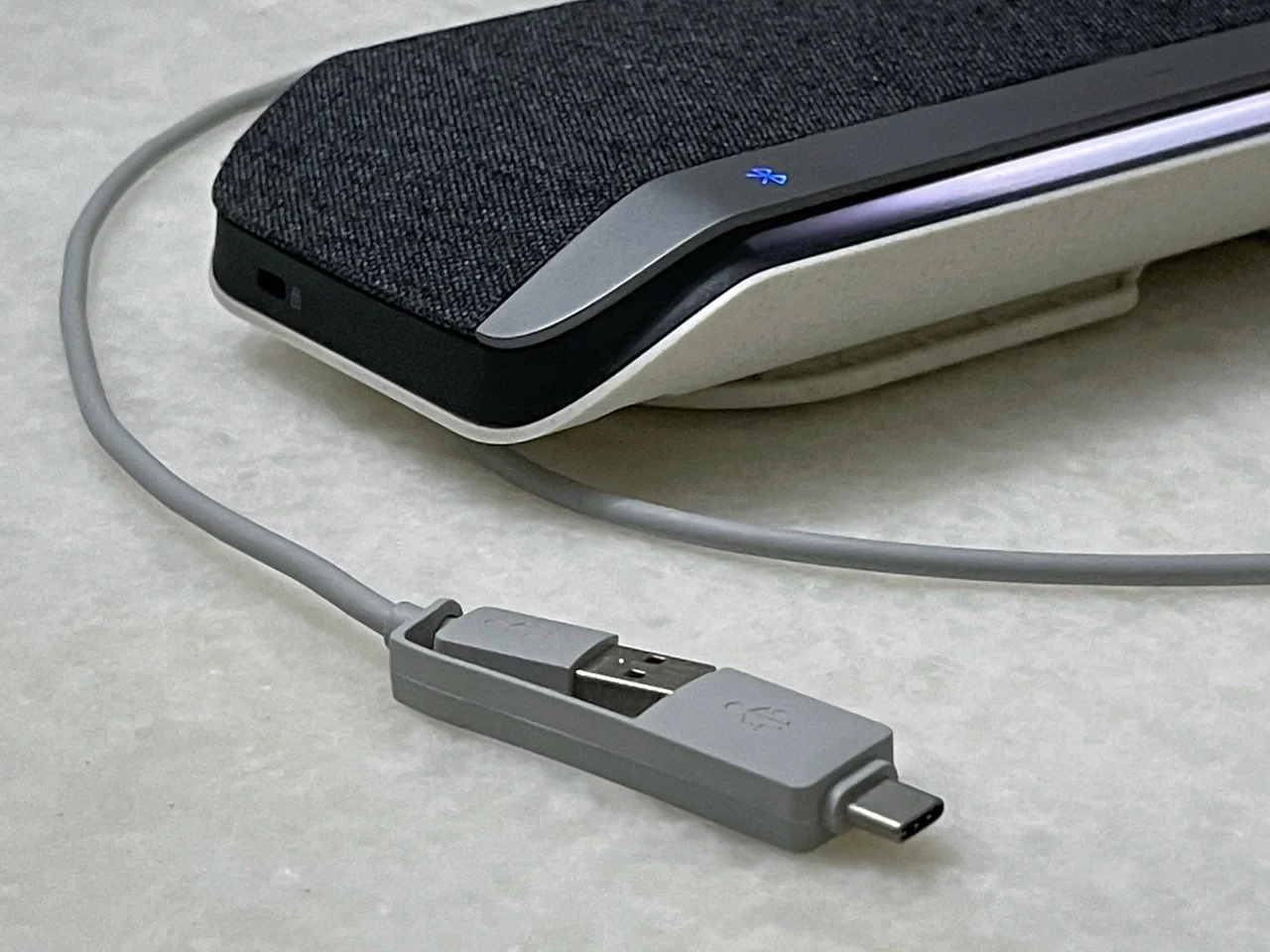 The Poly Sync 40 is a great speaker phone for work and play