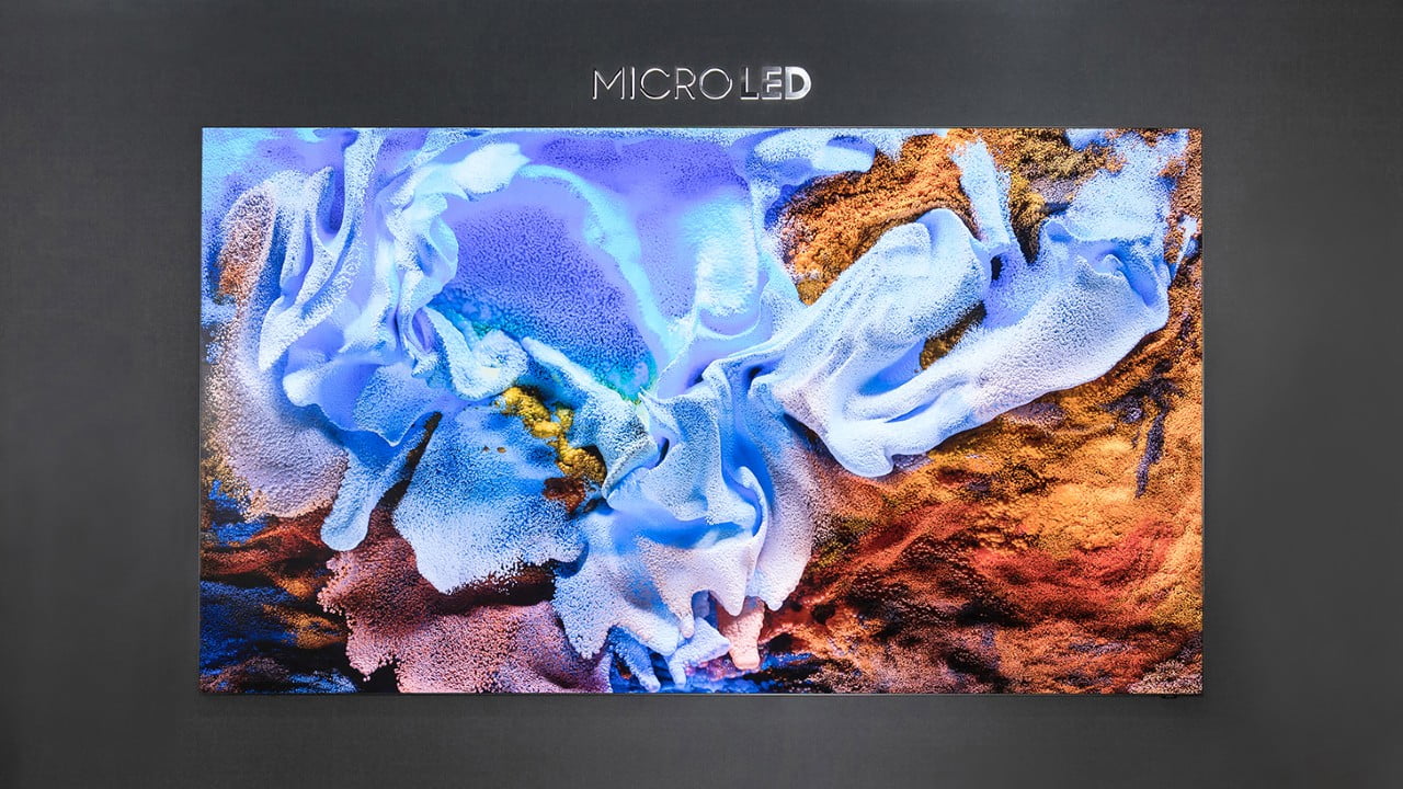 Previously available only on The Wall, MICRO LED tech is now available for regular purchase.