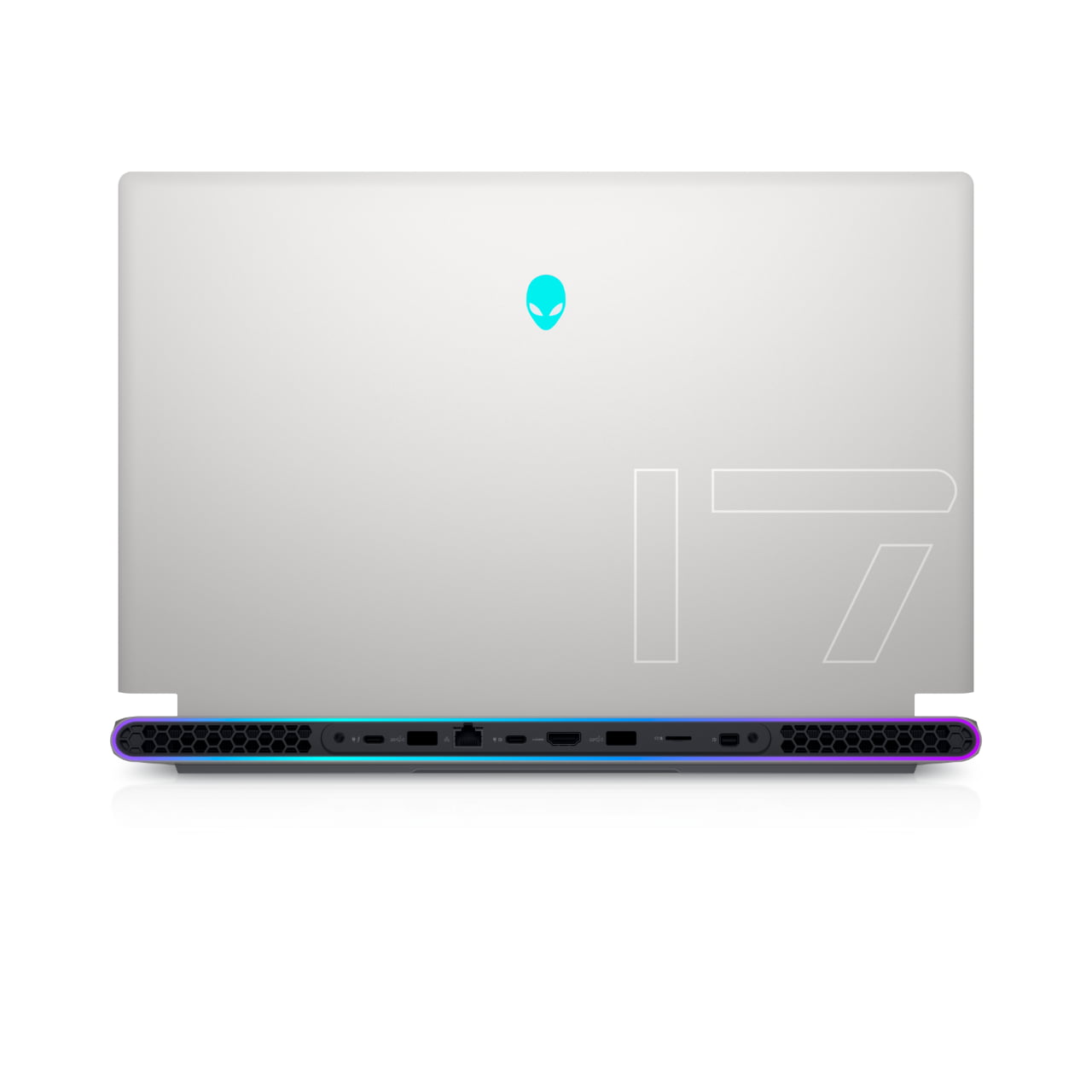 image of Alienware x17 r2 back open