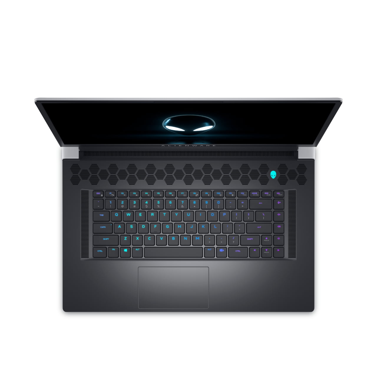image of Alienware x17 r2 top open