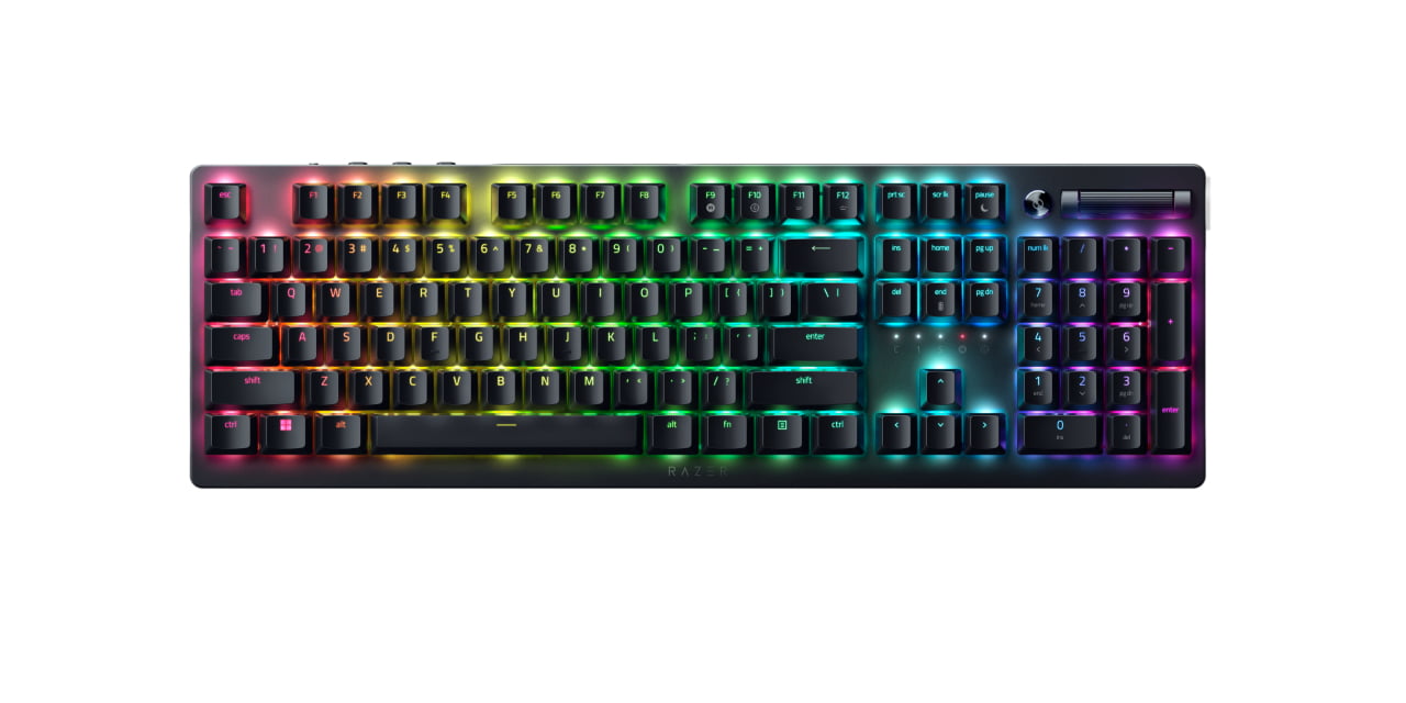 front view of razer deathstalker v2 pro