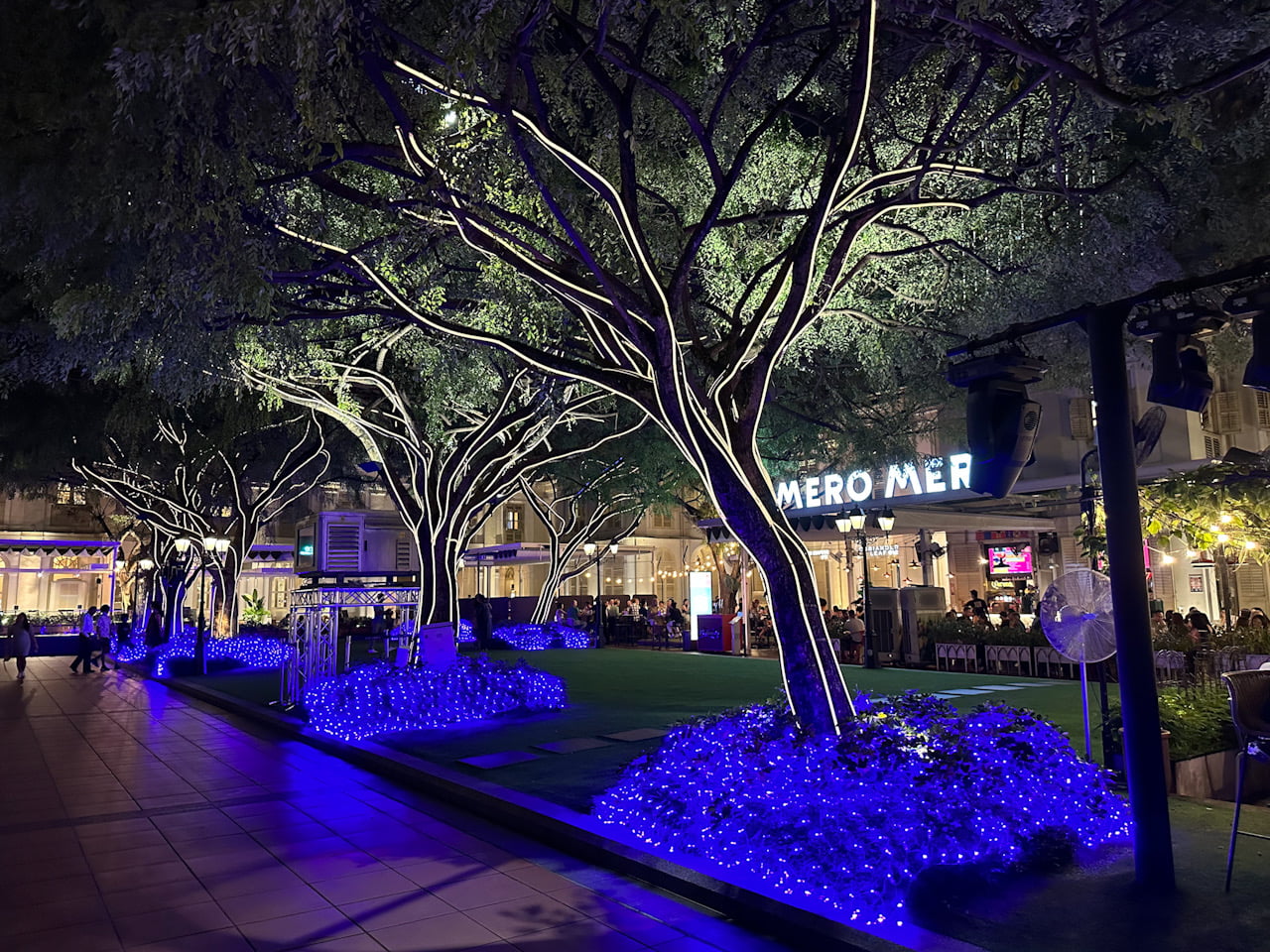 Low light performance is pretty good.