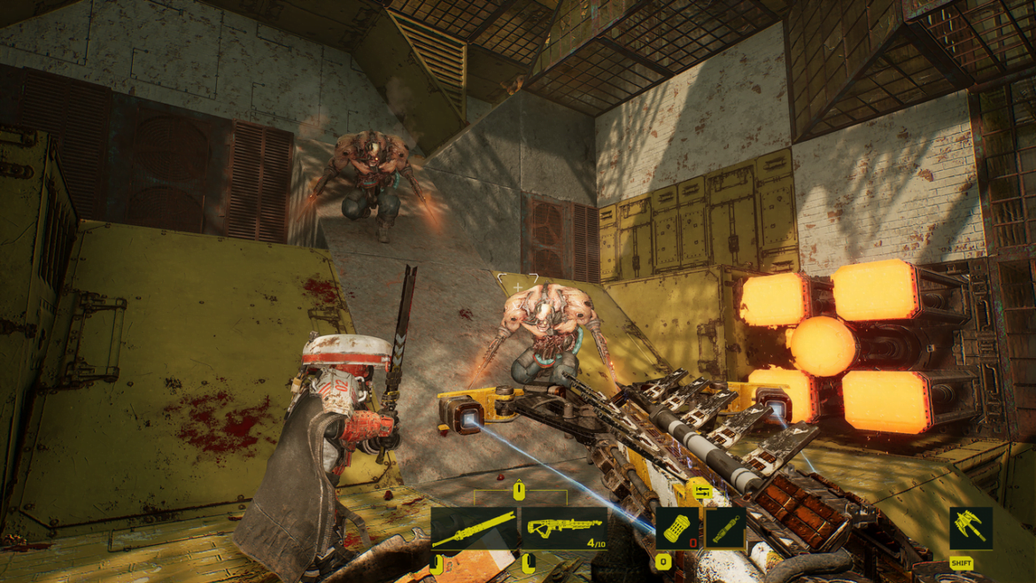 meetyourmaker_febopenbeta_coop Bring a friend! It's always more entertaining when you have someone to step into traps before you. | Behaviour Interactive