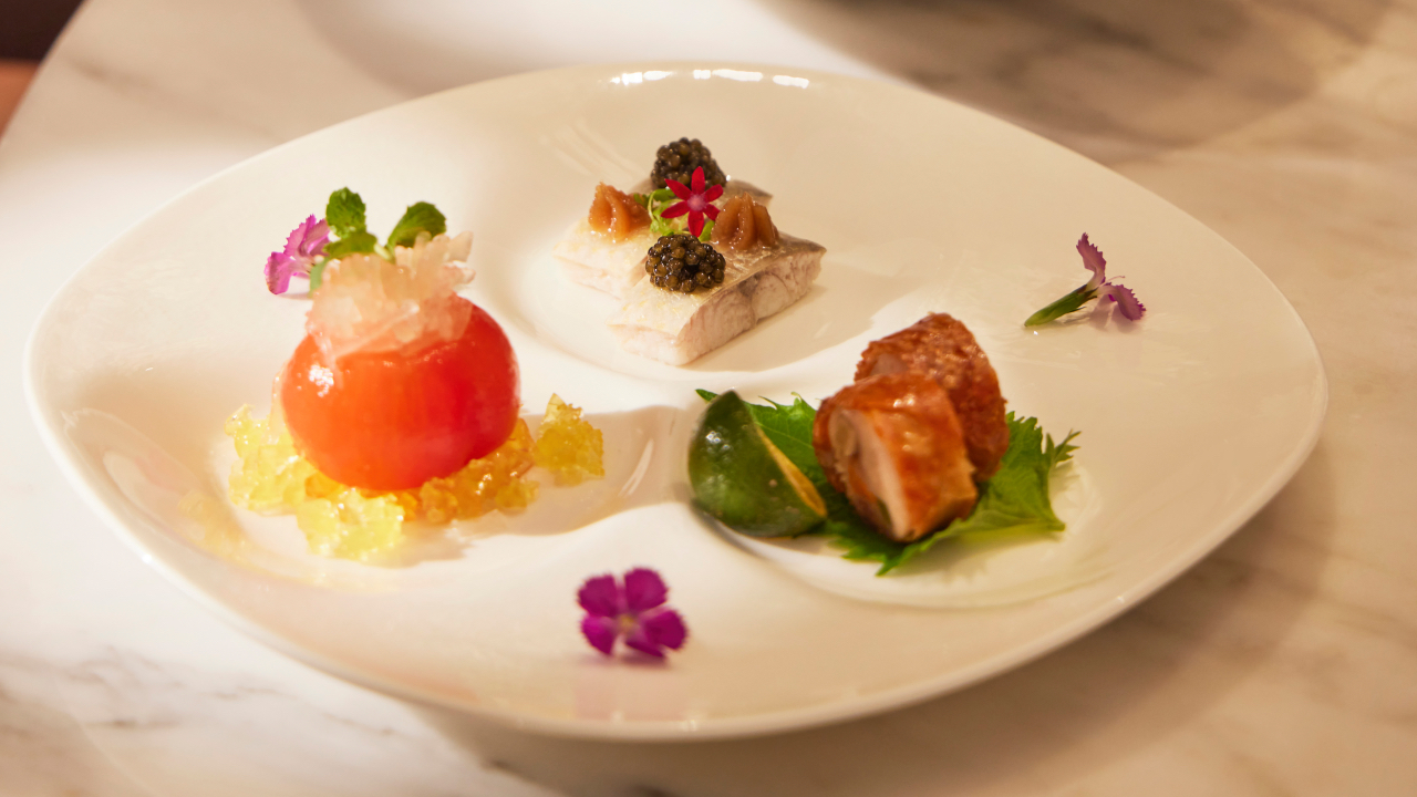Father’s Day menu dish at 藝 yì by Jereme Leung