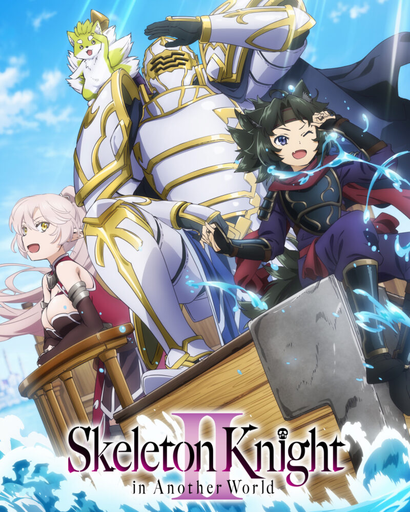 Skeleton Knight in Another World Season 2 anime key art