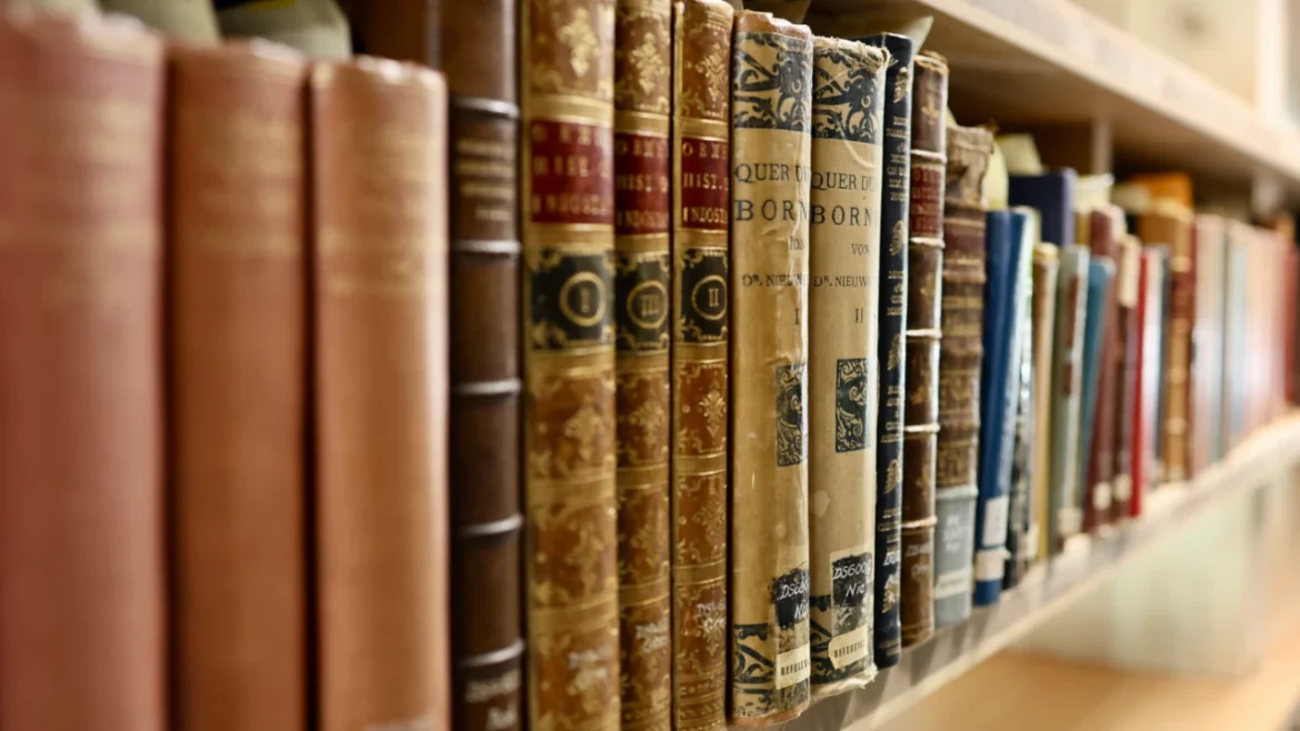 The Rare Books Collection at NUS BookBridge, located in the NUS Central Library.